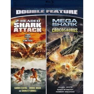 Mega Shark vs Crocosaurus + 2-Headed Shark Attack Blu-ray Double Feature 2011